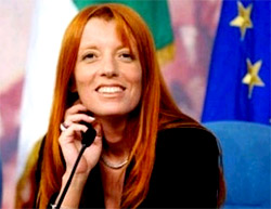 L'ex ministro del Turismo, Michela Vittoria Brambilla