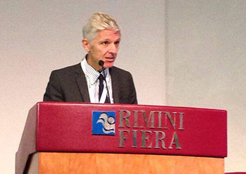 Il ministro Bray in fiera