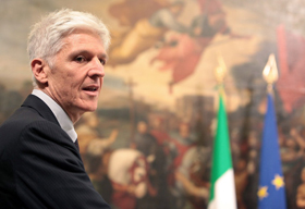 Il neo-ministro per i beni culturali e il turismo, Massimo Bray