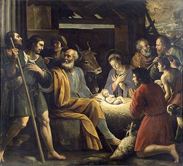 Giuseppe Vermiglio
Natività e adorazione dei pastori