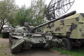 Un obsoleto T55 dell'Esercito ungherese è diventato un'attrazione turistica
