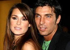 Gianluigi Buffon e Alena Seredova