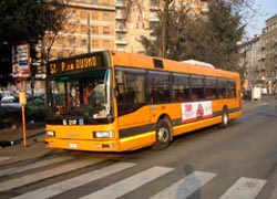 Autobus a Milano