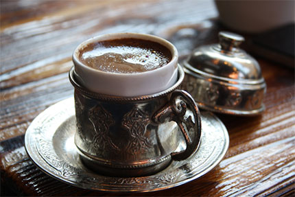 Una tazzina di caffè turco, patrimonio Unesco