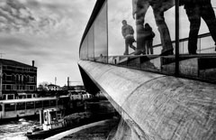 Acciaio, pietra d'Istria e vetro