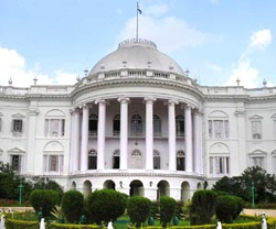 Calcutta L'edificio del Raj Bhavan 