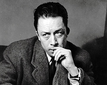 Albert Camus. Credit @ Kurt Hutton