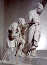 Antonio Canova, La Beneficenza, Il Vecchio e il bambino, 1800