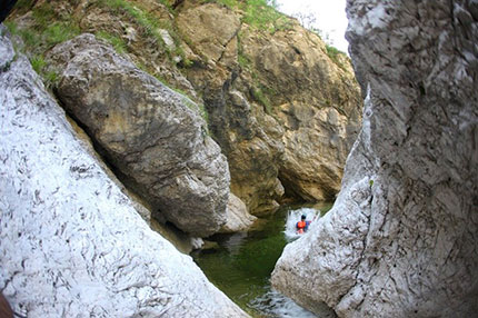 L'emozione del canyoning in Friuli Venezia Giulia