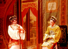 Due interpreti dell'opera cinese