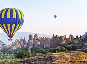 Sorvolando la Cappadocia