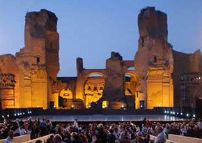 Spettacolo alle Terme di Caracalla