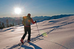 In cabinovia per imparare le lingue 4 © Franz Gerdl - Kaernten Werbung Tourengeher - Ente Tur. Carinzia