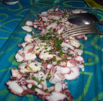 Carpaccio di Polpo