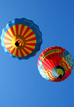 Mongolfiere in volo nel cielo di Carpineti (Foto: Roberta Brozzola 2Night Magazine) 