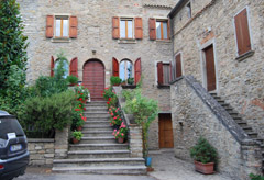 La casa natale di Benito Mussolini