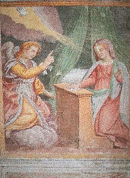 Il mistero della veglia nell'Oratorio di Castelvecchio 1 Particolare degli affreschi