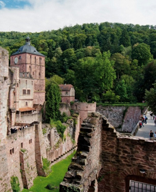 Il castello di Heidelberg, l'attrazione più amata © DZT/Vermögen und Bau Baden-Württemberg 
