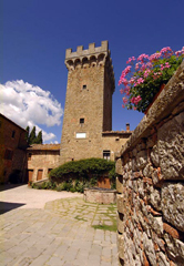 Castello di Gargonza a Monte San Savino (Arezzo). Foto: Gargonza.it