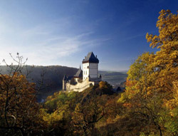 Il castello gotico di Karlstejn