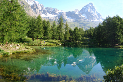 Il Cervino al mattino si 