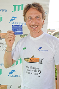 Cesare Bocci, testimonial della campagna