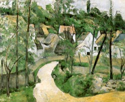 Paul Cézanne, Strada che curva, 1881