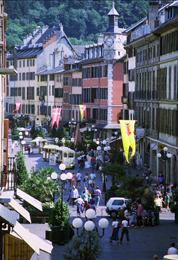 In treno alla scoperta di Chambery 2 Chambery, piazza St Leger. Foto: Foto: Office de Tourisme de Chambery - J. Bouchayer