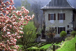 La residenza estiva di Jean Jacque Rousseau. Foto: Office de Tourisme de Chambery - J. Bouchayer