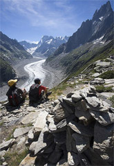 I ghiacciai della valle di Chamonix (Foto: OT Chamonix - Mario Colonel)
