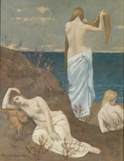 Pierre Puvis de Chavannes, Fanciulle in riva al mare, 1879 (© Foto: RMN / Hervé Lewandowski)