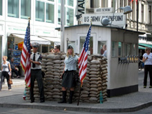 Berlino, il Checkpoint Charlie