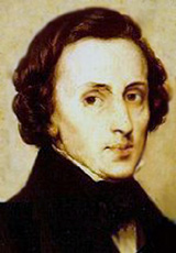 Fryderik Chopin, (Zelazowa Wola 1810 - Parigi 1849)