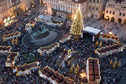 Natale nel centro storico di Praga