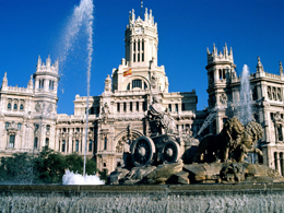 La fontana di Plaza de Cibeles