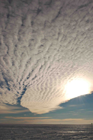 Il cielo sopra l'Antartide