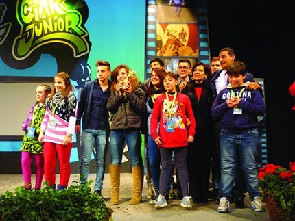 La premiazione del Ciak Junior Festival 2013
