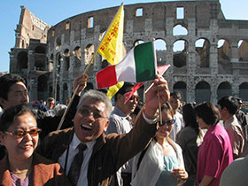 Turisti cinesi a Roma