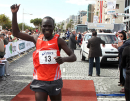 Un momento della Limassol Marathon 