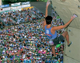 In tv il Campionato mondiale di arrampicata