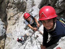A scuola di free climbing