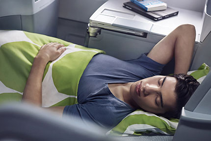 Finnair, dolce dormire