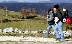 Pellegrini sul Cammino di Santiago