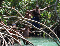 Le donne di Las Galeras tra le mangrovie