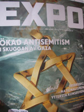La copertina di Expo, la rivista su cui Larsson pubblicava le sue inchieste 