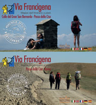 La nuova cartoguida del percorso della Via Francigena