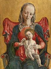 Ferrara nuova capitale della cultura 2 Cosmè Tura, Madonna col Bambino, c. 1460-65