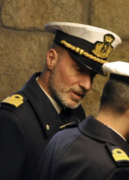 Gregorio De Falco, comandante della sala operativa della Capitaneria di Porto di Livorno 