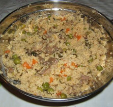 Piatto di cous cous