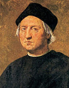 Uno dei più celebri ritratti di Cristoforo Colombo